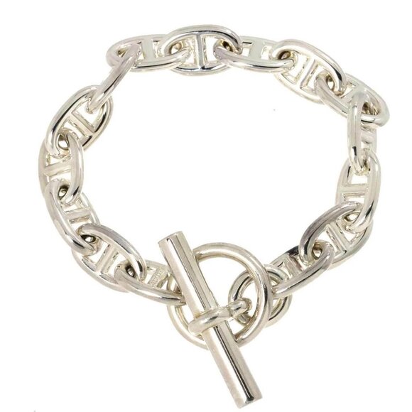 HERMES Chaine dancre MM Bracelet Silver 925 90267619 - Picture 1 of 7